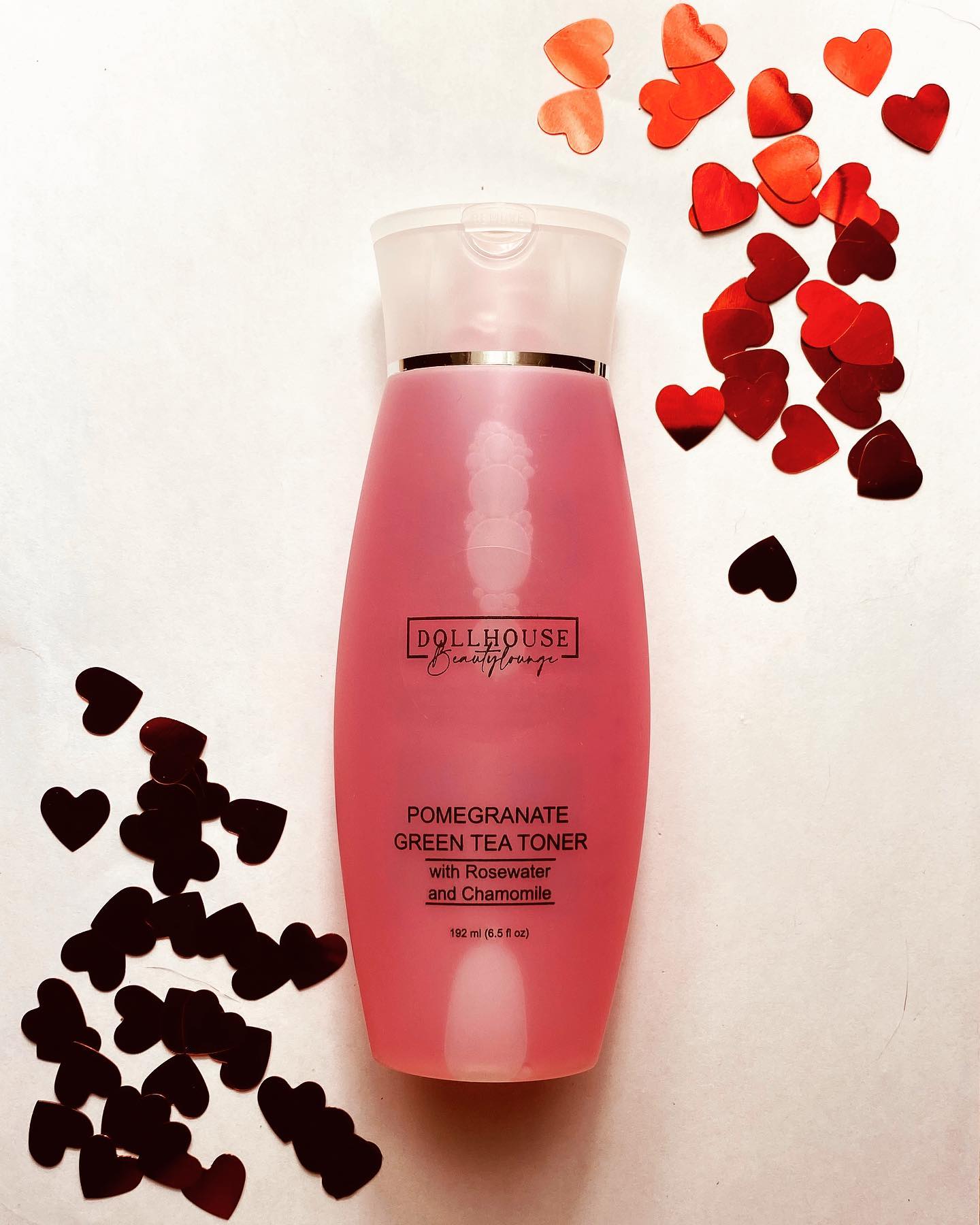 Rose and pomegranate toner